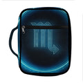 Blue Scorpio Zodiac Sign Print Front Pocket Bible Bag