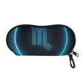 Blue Scorpio Zodiac Sign Print Glasses Case