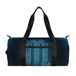 Blue Scorpio Zodiac Sign Print Gym Bag