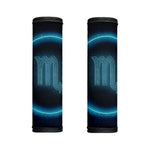 Blue Scorpio Zodiac Sign Print Handle Covers