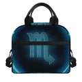 Blue Scorpio Zodiac Sign Print Insulated Lunch Bag