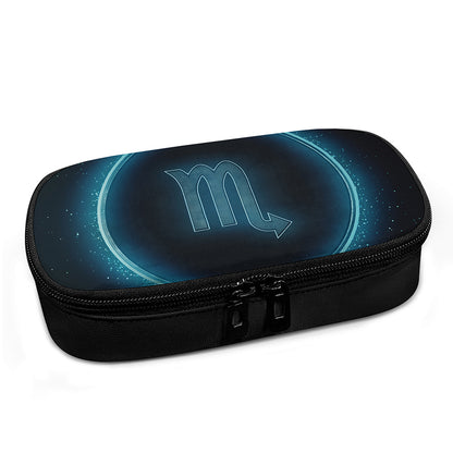 Blue Scorpio Zodiac Sign Print Insulin Cooler Travel Case