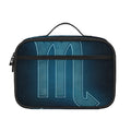 Blue Scorpio Zodiac Sign Print Portable Lunch Bag