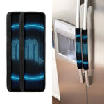 Blue Scorpio Zodiac Sign Print Refrigerator Handle Covers