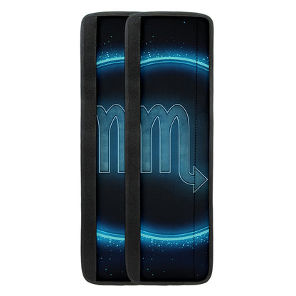 Blue Scorpio Zodiac Sign Print Refrigerator Handle Covers