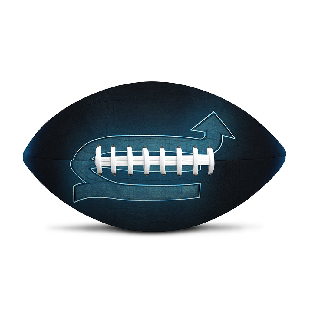 Blue Scorpio Zodiac Sign Print Rugby Ball