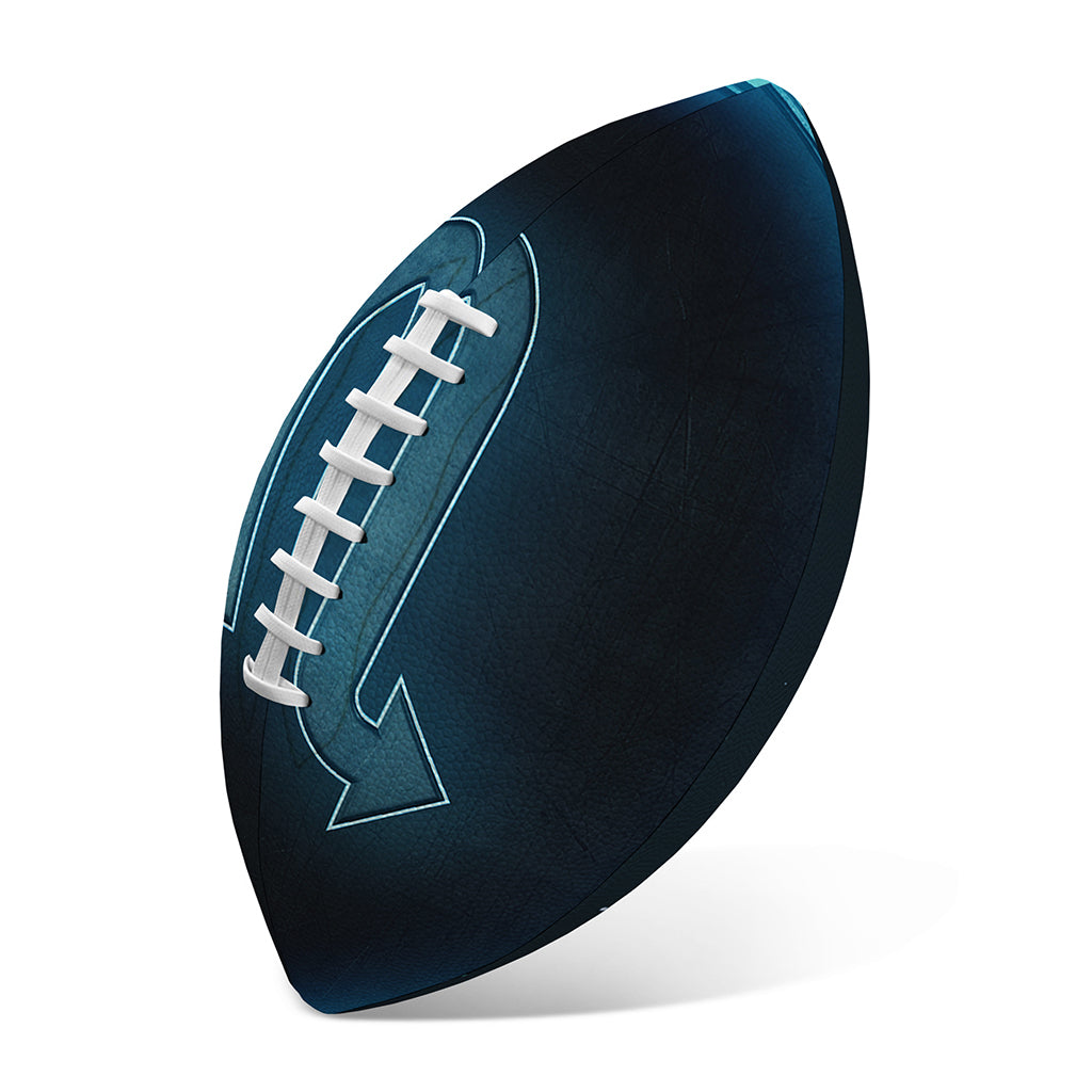 Blue Scorpio Zodiac Sign Print Rugby Ball
