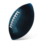 Blue Scorpio Zodiac Sign Print Rugby Ball