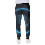 Blue Scorpio Zodiac Sign Print Scuba Joggers