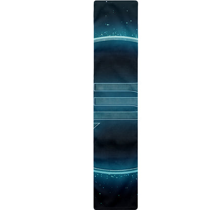 Blue Scorpio Zodiac Sign Print Table Runner