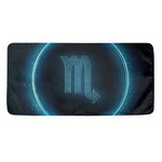 Blue Scorpio Zodiac Sign Print Towel