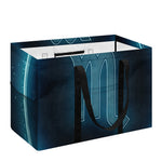 Blue Scorpio Zodiac Sign Print Utility Tote Bag