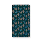 Blue Sea Turtle Pattern Print Baby Crib Sheet