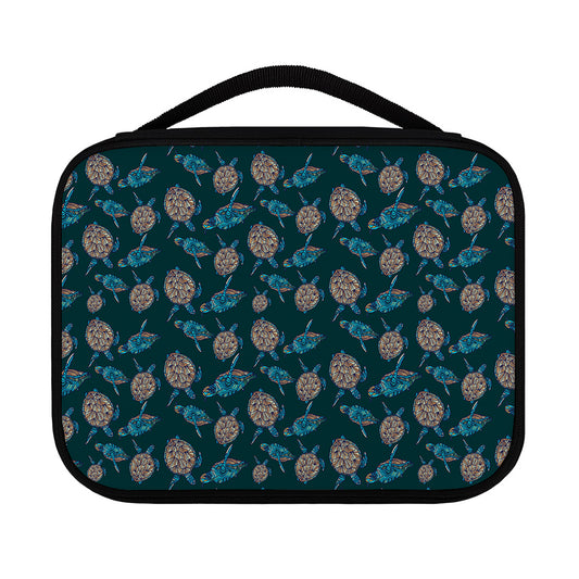 Blue Sea Turtle Pattern Print Classic Bible Case