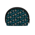 Blue Sea Turtle Pattern Print Coin Purse