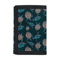 Blue Sea Turtle Pattern Print Trifold Wallet