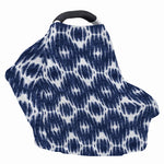 Blue Shibori Print Baby Seat Cover