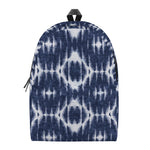 Blue Shibori Print Backpack