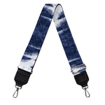 Blue Shibori Print Bag Strap
