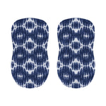 Blue Shibori Print Bar Stool Covers