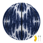 Blue Shibori Print Basketball