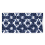 Blue Shibori Print Beach Towel