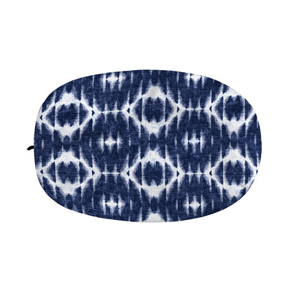 Blue Shibori Print Car Side Mirror Covers