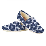 Blue Shibori Print Casual Shoes