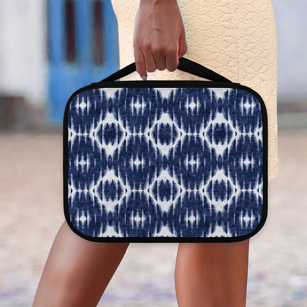 Blue Shibori Print Classic Bible Case