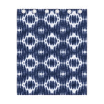 Blue Shibori Print Curtain