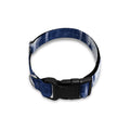 Blue Shibori Print Dog Collar