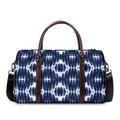 Blue Shibori Print Duffel Bag