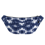 Blue Shibori Print Fanny Pack