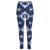 Blue Shibori Print High-Waisted Pocket Leggings