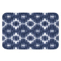 Blue Shibori Print Indoor Door Mat