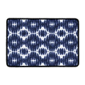 Blue Shibori Print Kitchen Mat