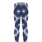 Blue Shibori Print Men's leggings