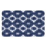 Blue Shibori Print Polyester Doormat