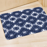 Blue Shibori Print Polyester Doormat