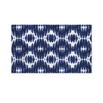 Blue Shibori Print Polyester Flag