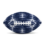 Blue Shibori Print Rugby Ball