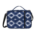 Blue Shibori Print Shoulder Strap Bible Bag