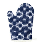 Blue Shibori Print Single Oven Mitt