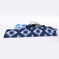 Blue Shibori Print Sports Towel