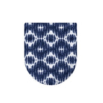 Blue Shibori Print Toilet Lid Cover