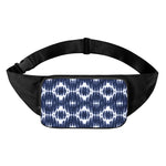 Blue Shibori Print Waist Bag