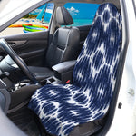 Blue Shibori Print Waterproof Car Seat Cover
