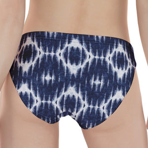 Blue Shibori Print Women's Panties