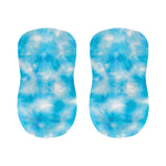 Blue Shibori Tie Dye Print Bar Stool Covers