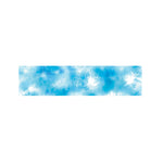 Blue Shibori Tie Dye Print Bed Runner